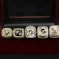 1991 1992 2009 2016 2017 Pittsburgh Penguins Stanley Cup NHL Champions rings without case(1114)