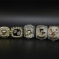 1991 1992 2009 2016 2017 Pittsburgh Penguins Stanley Cup NHL Champions rings with case(1114)
