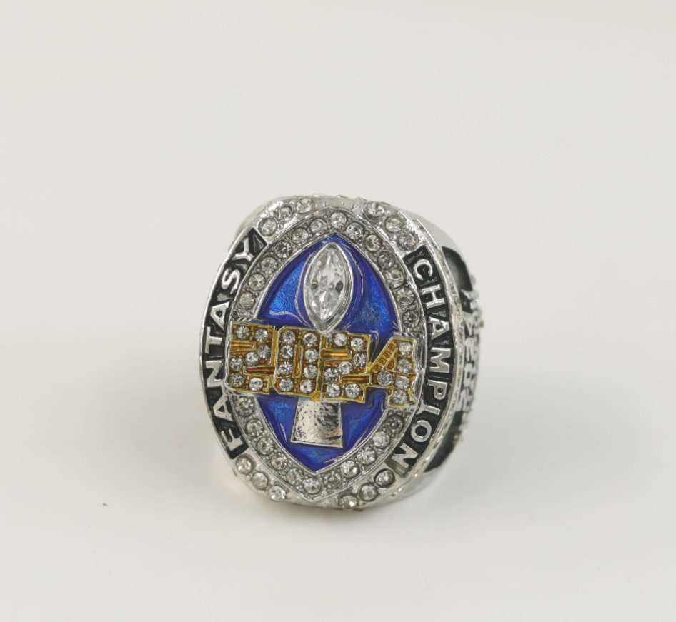 2024 FFL Fantasy Football Championship Ring League Winner Trophy 8-14S ...