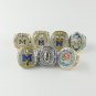 7PCS Full Set 1997-2024 2024 Michigan Wolverines NCAA Championship Ring 11S with wooden case