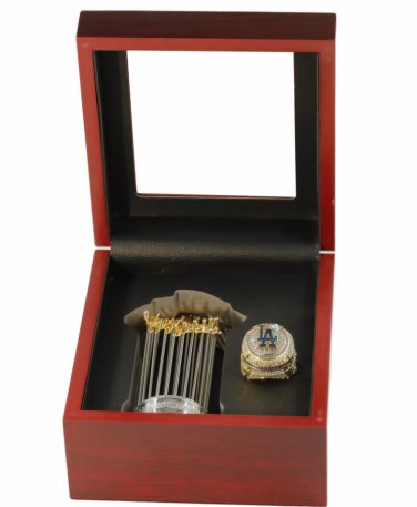 Set 2025 Los Angeles Dodgers World series Championship Ring and Trophy  11S Alloy ring