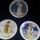 3 D'ARCEAU LIMOGES WOMEN OF THE CENTURY PLATES FRANCE SEE PICS