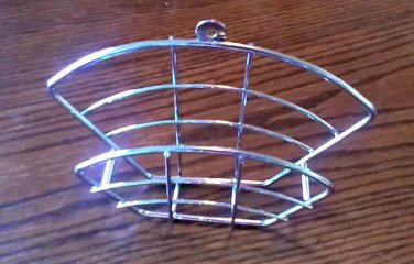 Chrome Wire Silver Napkin Mail Holder Arch