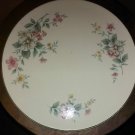 Cake Serving Plate Superior Hall Quality Dinnerware Springtime White/Floral
