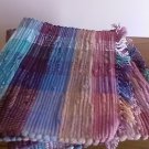 Two (2)  Placemats Rectangler Cloth with Fringe Edges NWOT