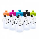 NEW by GOOD CLEAN - 2 Pack- Silicone Water Bottles! Collapsible, Assorted Colors!