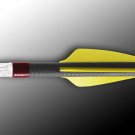 Archery Flex Fletch FFP 187 Shield Cut 36 Count Yellow Vanes Fletchings