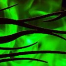 Arrow Wraps Deer Flame Green #TA05 1-Dozen 1x7  Vanes Feathers Fletchings