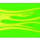 Arrow Wraps Flame # 554 Green 1-Dozen 1x7 Vanes Feathers Fletchings