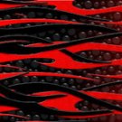 MacDaddy's Arrow Wraps 1 Dozen Hoyt Fighting Monsters Red 1"X7" Arrows Vanes
