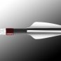 Archery Flex Fletch FFP 187 Shield Cut 36 Count White Vanes Fletchings