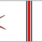 Arrow Wraps Flame # 247 Red 1-Dozen 1x7 Vanes Feathers Fletchings
