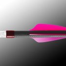 Archery Flex Fletch FFP 187 Shield Cut 36 Count Hot Pink Vanes Fletchings