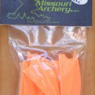 Archery Vanes Norway Industries Fusion Vanes 36-Orange Fletching Arrows Wraps