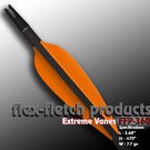 Flex Fletch Arrow Vanes FFP-360 36-Count ORANGE Fletchings Arrows Wraps