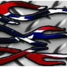 MacDaddy's Arrow Wraps 1 Dozen Rebel Diamond #1292 1"X7" Arrows Vanes Feathers
