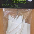 Archery Vanes Norway Industries Fusion Vanes 36-White Fletching Arrows Wraps