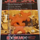Archery Bowjax SlipJax String Silencer, 19 gr each (4 Pack) Orange Bow Strings