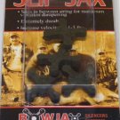Archery Bowjax SlipJax String Silencer, 19 gr each (4 Pack) Olive Bow Strings