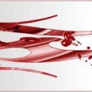 Arrow Wraps Flame # 617 1-Dozen 1x7 Vanes Feathers Fletchings