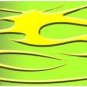 Arrow Wraps Flame # 960 Green 1-Dozen 1x7 Vanes Feathers Fletchings