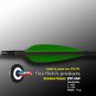 Flex Fletch Arrow Vanes FFP-360 36-Count FLO GREEN Fletchings Arrows Wraps