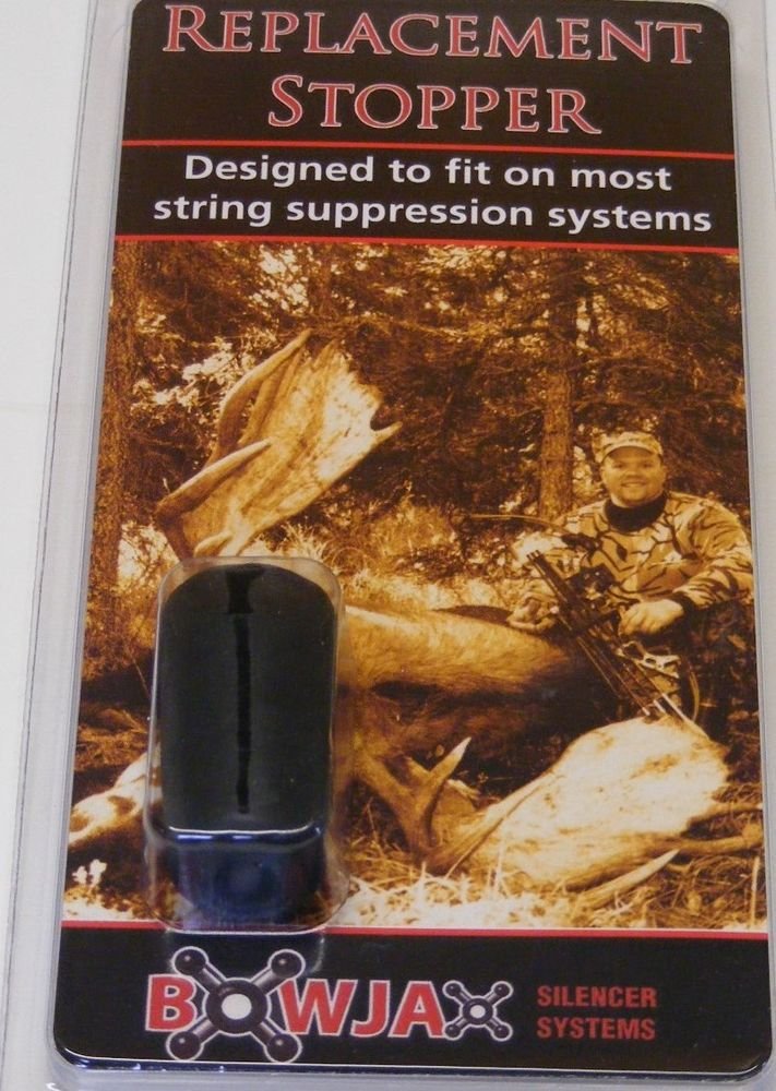 Archery Bowjax 4Dot Replacement Stopper for 3/8"rod Black 1057 Bows