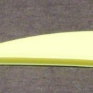 Archery Bohning X Vane 100 Yellow Shield Cut 1.5" Fletchings Arrows