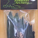 Archery Vanes Norway Industries Fusion Vanes 72-Black Fletching Arrows Wraps