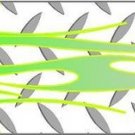 Arrow Wraps Flame # 346 Green Diamond -Dozen 1x7 Vanes Feathers Fletchings