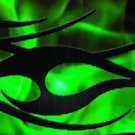 Arrow Wraps Turkey Eye Green #TA23 1-Dozen 1x7  Vanes Feathers Fletchings