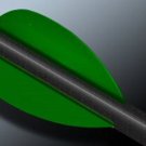 Flex Fletch Arrow Vanes FHP-200 36-Green Fletchings Arrows Wraps Bows