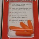 Archery Bowjax #1037 String Sleeves Silencers 4-pack Orange Bows Strings