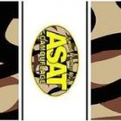 Arrow Wraps Asat Camo 223 1-Dozen Vanes Feathers Fletchings