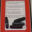 Archery Bowjax #1037 String Sleeves Silencers 4-pack Black Bows Strings