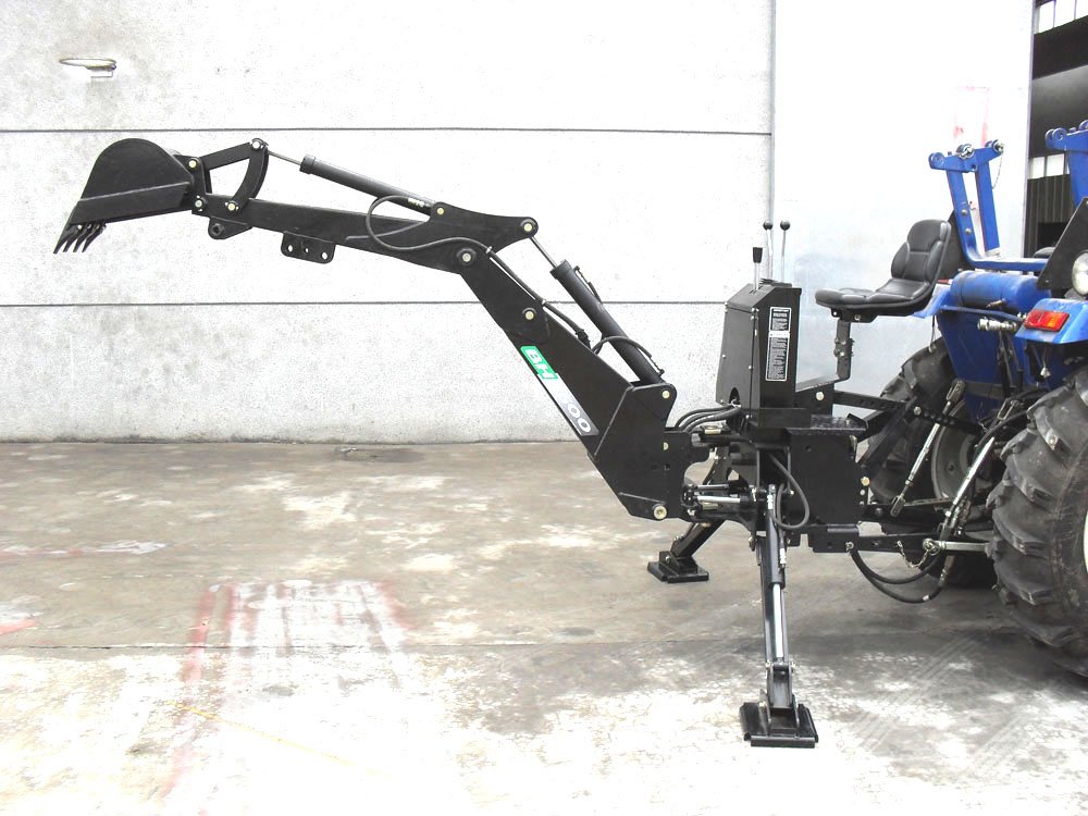 PTO Backhoe Farm Tractor Attachment BH6 BH6600 Category 1 Hitch John Deere