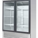 MCF8703 Commercial 55" Glass 2 Double Door Freezer Reach In Merchandiser Cooler