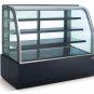New Curved Glass 36" Refrigerated Cake Display Cooler Cold Bakery Pastry Case