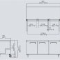 MGF8404 - 72" Undercounter Stainless Steel Work Top Refrigerator - 3 Doors