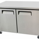 MGF8407 60'' Undercounter Stainless Steel Freezer Work Top Counter