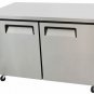 MGF8407 60'' Undercounter Stainless Steel Freezer Work Top Counter