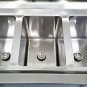 3 Compartment Commercial Stainless Steel Triple Sink Wash Basin Table - FULLY ASSEMBLED