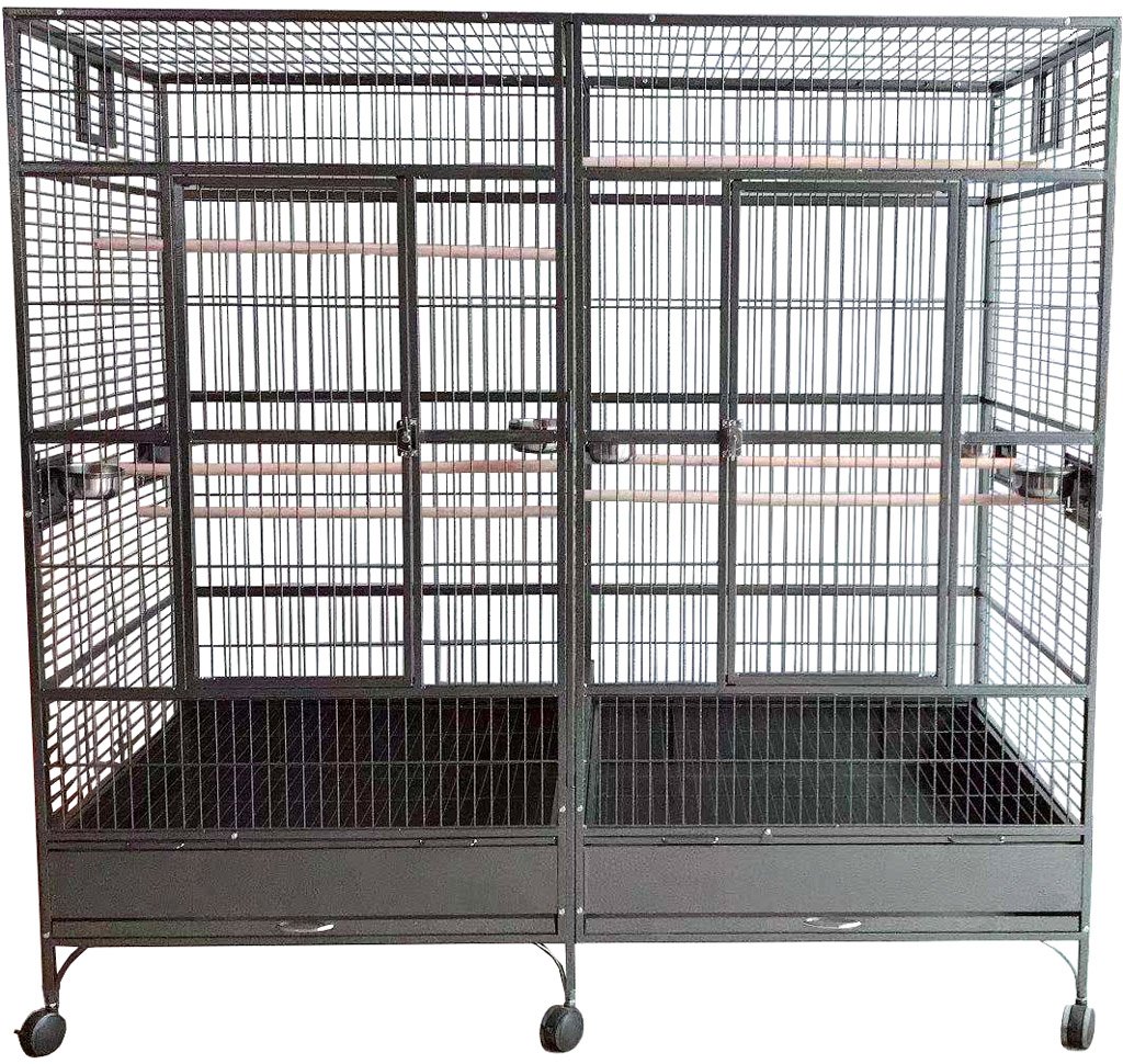 Photo inspiration: Gallery Detail: Large Double Macaw Parrot Cockatoo Bird Breeder Pet Cage W