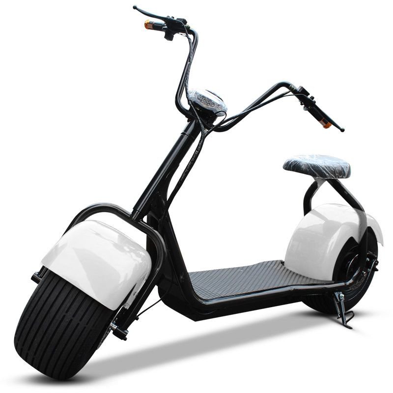 NEW 2000W 60V Electric Wide Fat Tire Kick Scooter Design CityCoco Bike