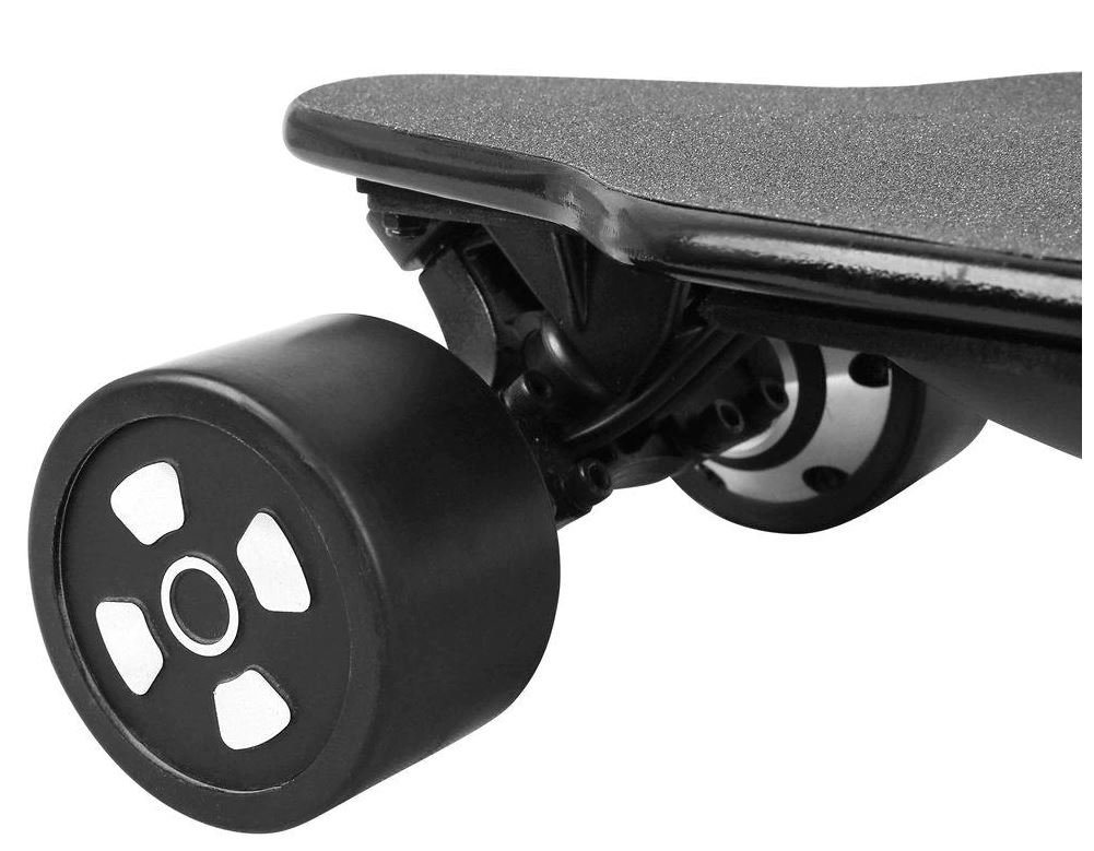 NEW 38" 1200W 36V Dual Hub Electric Skateboard Longboard Street Tires