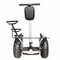 NEW 2 Wheel Off Road Electric Segway Self Balancing DOUBLE BATTERY 2400W Golf Bag Holder Included