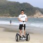 NEW 2 Wheel Off Road Electric Segway Self Balancing DOUBLE BATTERY 2400W Golf Bag Holder Included