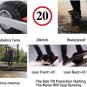 NEW Trotter One Wheel Skateboard Electric Off-Road Surfboard Scooter - Black