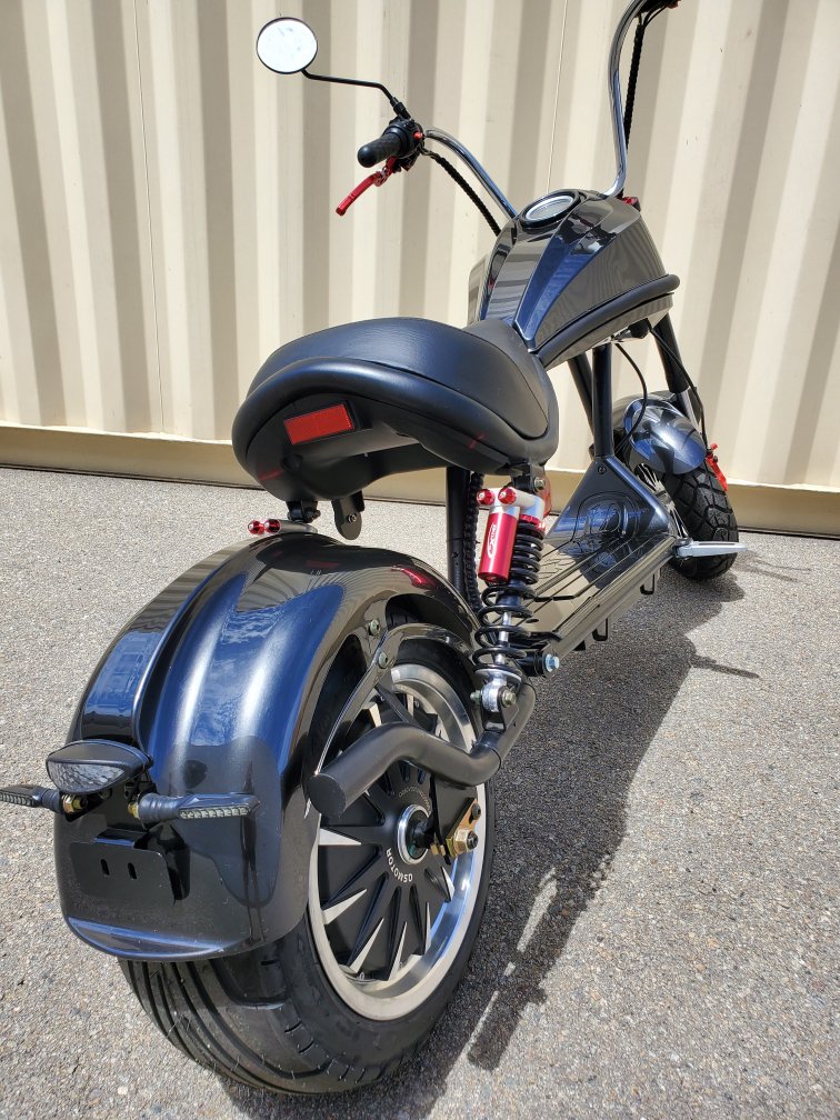 3000W Electric Wide Tire Scooter Chopper / Harley Design Motorcycle