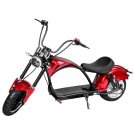 New 2000W 60V Fat Wide Tire Electric Scooter Chopper Harley Motorcycle 20AH RED